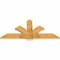 Ekena Millwork Redmond Rough Sawn Timber Gable Bracket, Western Red Cedar, 60"W x 27"H x 2"D x 6"F, 11/12 Pitch GBW060X27X0206RED00RWR - alternate 5